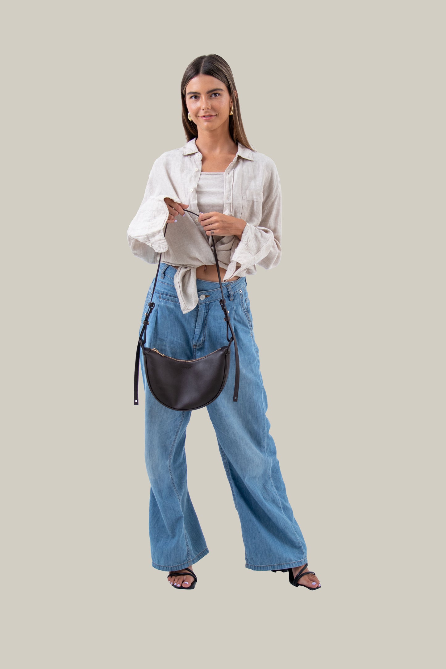 Cahaya Compact Bag - Midnight Mocha