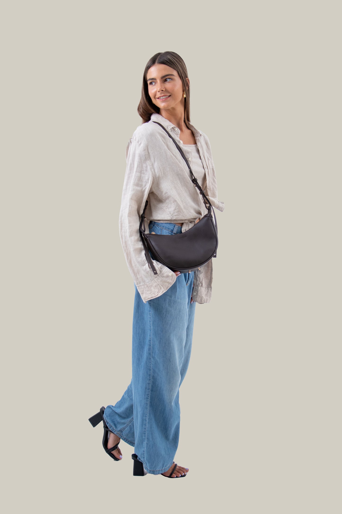 Cahaya Compact Bag - Midnight Mocha