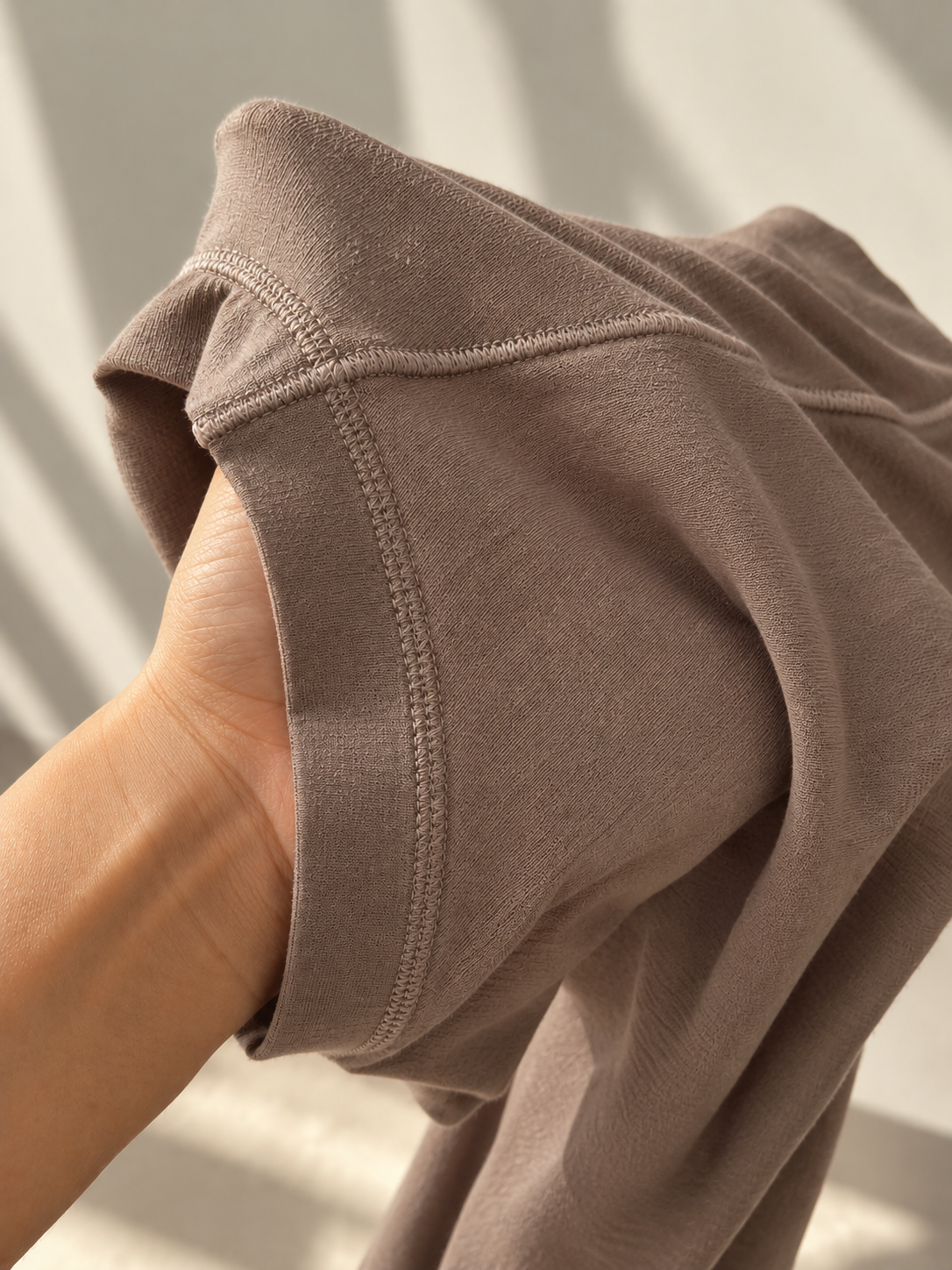 The Everyday Maternity Romper - Taupe