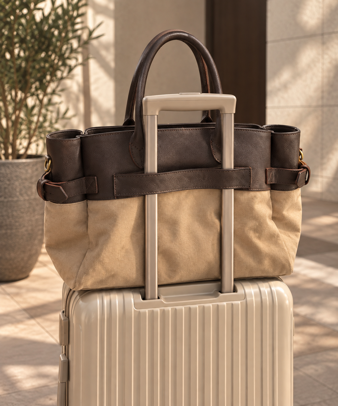 The Diaper Caddy - Walnut
